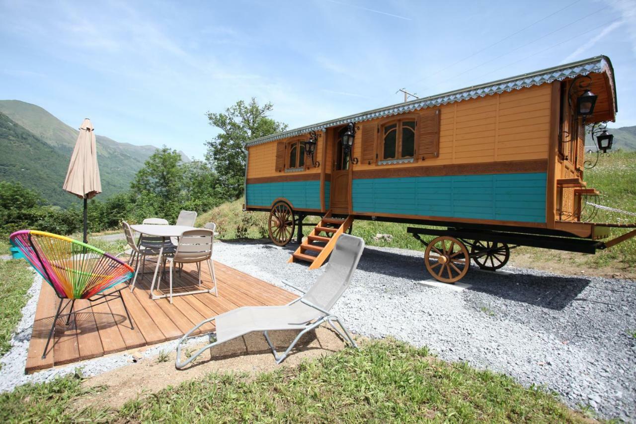 Hotel Roulottes Montagne Pyrenees à Luz-Saint-Sauveur Extérieur photo